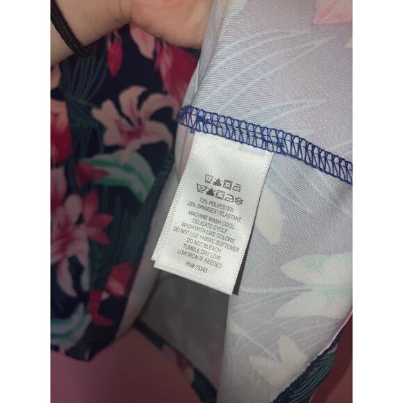 NWT Tommy Bahama racquet and paddle tropical print athletic dress size XL - Picture 4 of 6